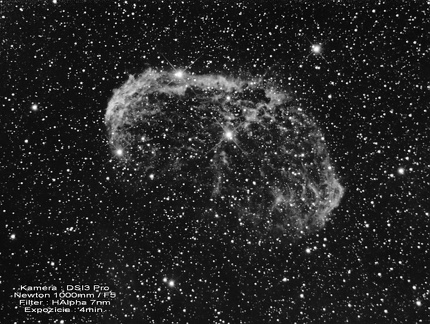 NGC6888 1000mm Ha